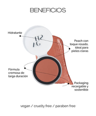 RUBOR EN CREMA "THE CREAM BLUSH"