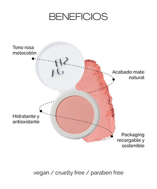 RUBOR EN POLVO "THE BLUSH"
