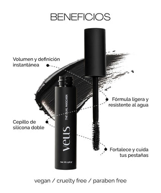 MÁSCARA DE PESTAÑAS "THE DUAL"