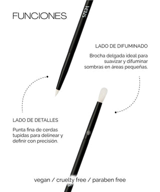 BROCHA DE OJOS "THE 80's"